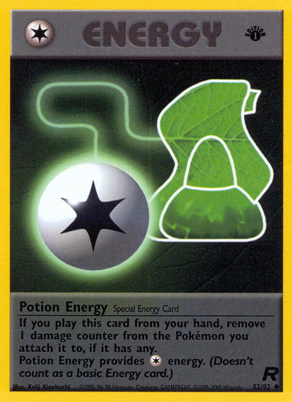 Rocket set Potion Energy #82/82 first edition